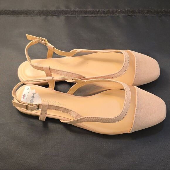 BRAND NEW WILD DIVA LOUNGE SLINGBACK WOMEN'S FLAT - Picture 4 of 16